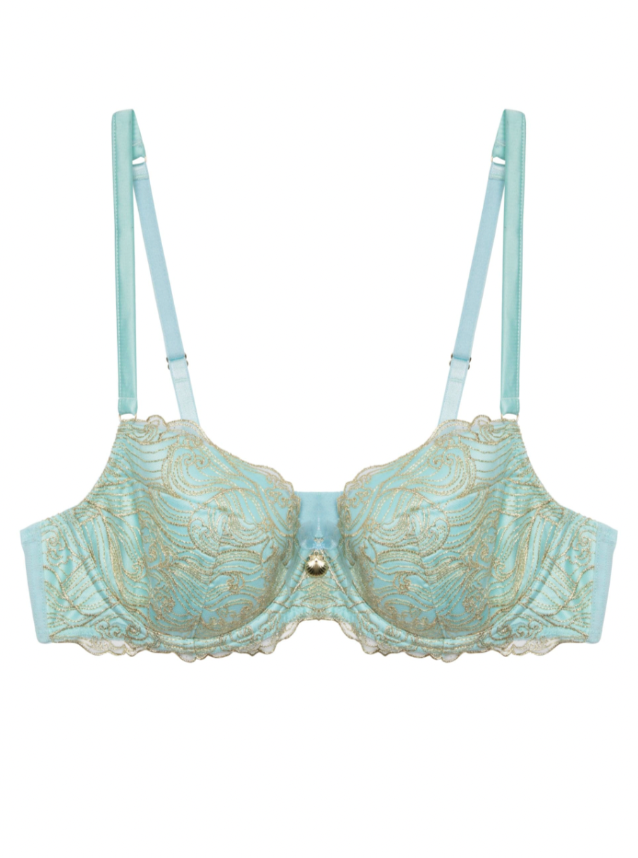 Turquoise Wave Ayaka Bra