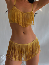 Load image into Gallery viewer, Yellow Tassel Undie
