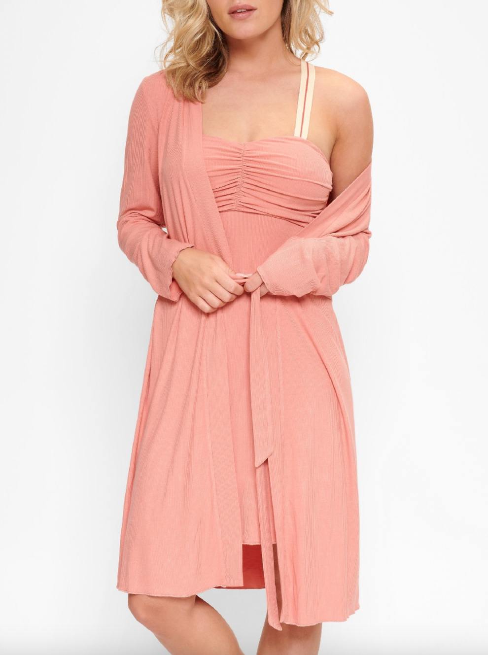 Super Soft Rosette Robe