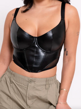 Load image into Gallery viewer, Storm Bustier Black
