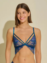 Load image into Gallery viewer, Paradiso Triangle Bralette (Dark Teal)
