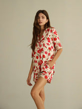 Load image into Gallery viewer, Silk Poppy Pajama Set
