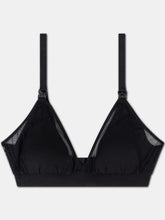 Load image into Gallery viewer, Olivia Nursing Bralette (Black Licorice)
