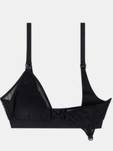 Load image into Gallery viewer, Olivia Nursing Bralette (Black Licorice)
