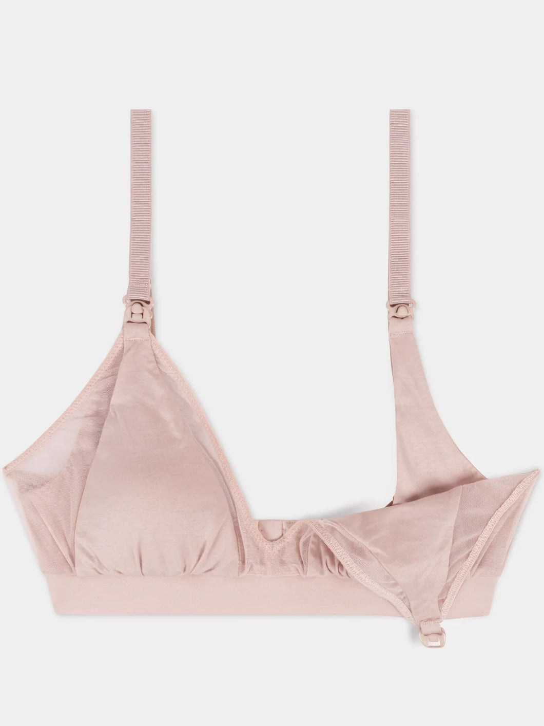 Olivia Nursing Bralette (Rose Water)