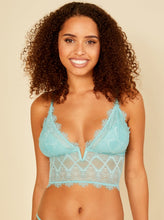 Load image into Gallery viewer, Allure Cropped Cami (Blu Capri)
