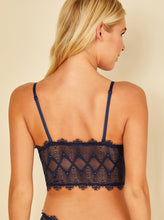 Load image into Gallery viewer, Allure Cropped Cami (Navy)
