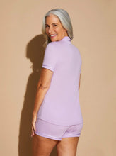 Load image into Gallery viewer, Icy Violet Boxer Pajama Shorts
