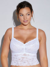 Load image into Gallery viewer, Curvy Shortie Cropped Cami (White)
