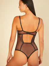 Load image into Gallery viewer, Sardegna Padded Underwire Bodysuit (Black)
