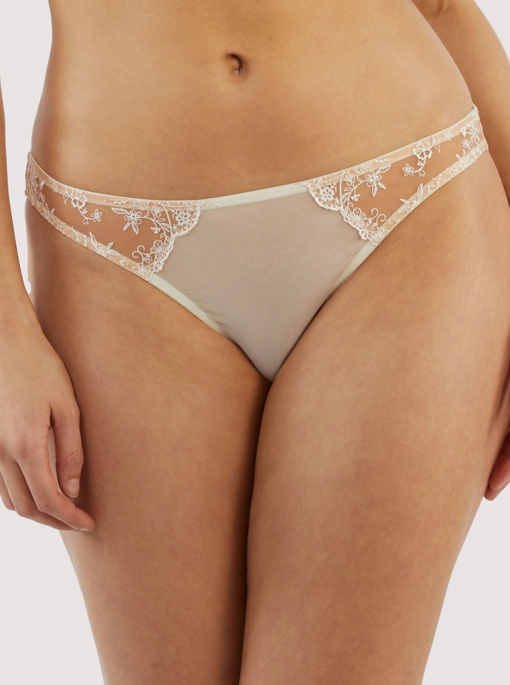 Cassia Ivory Cut Out Brief